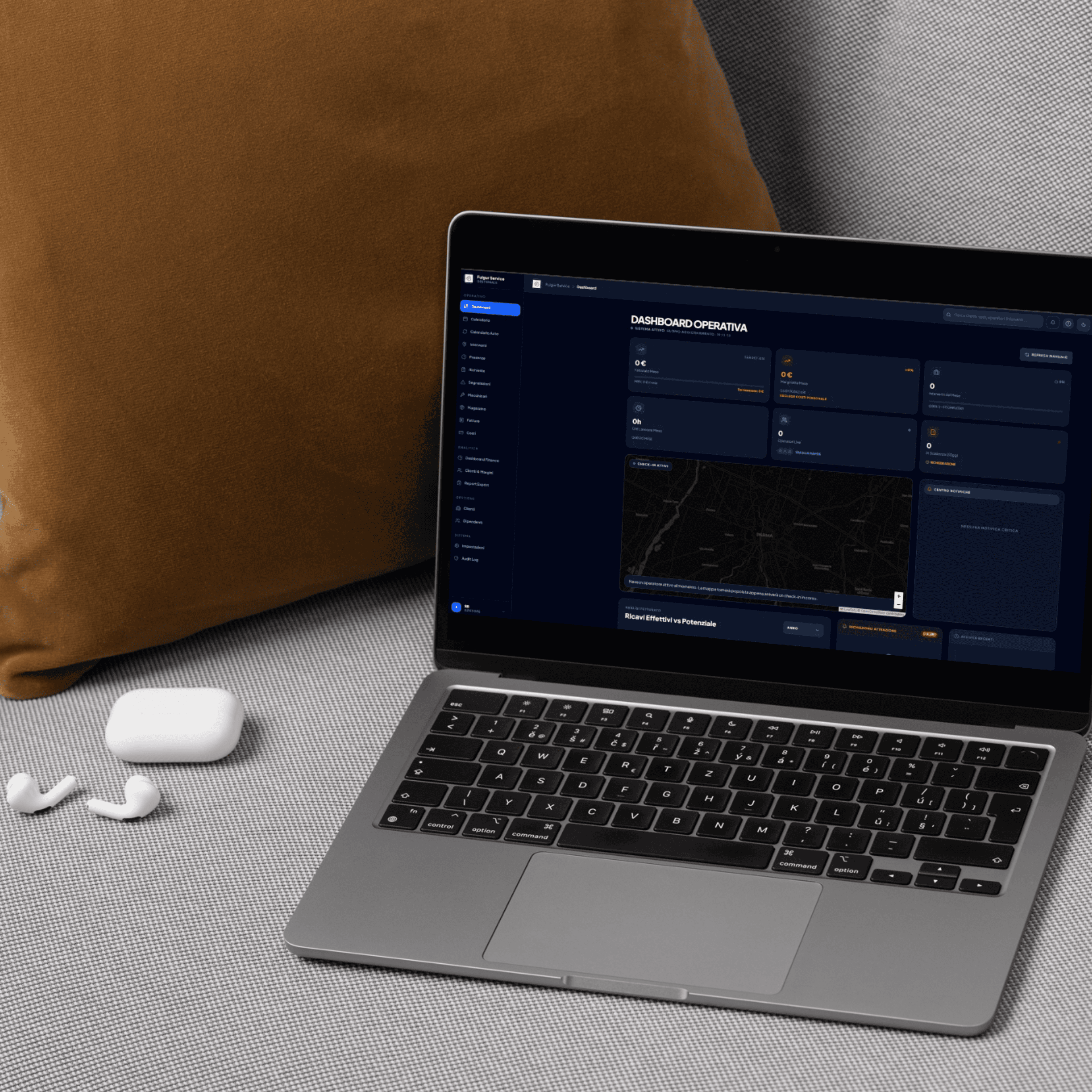 Fulgur Service: gestionale